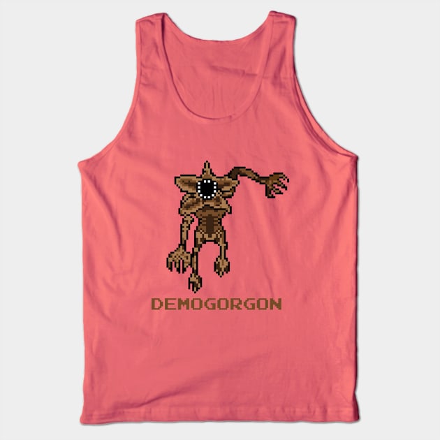 Demogorgon Pixel Character Tank Top by Rebus28